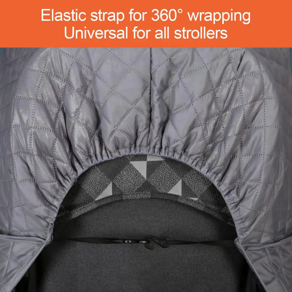 

Stroller Accessories Waterproof Rain Cover Wind Dust Shield Zipper Open For Baby Strollers Pushchairs Raincoat