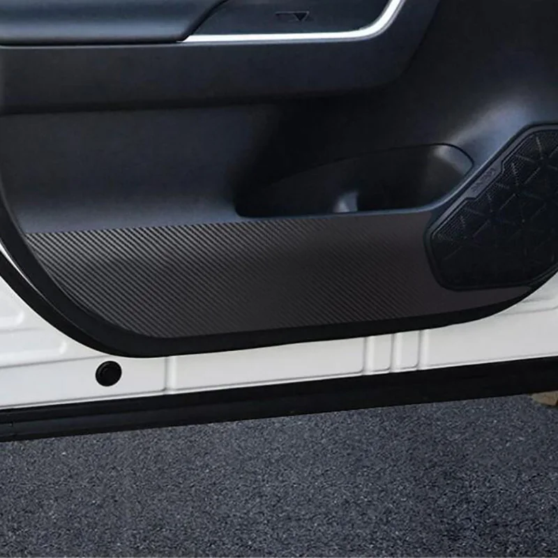 Наклейки 3D из углеродного волокна для TOYOTA RAV4 XA50 5 го поколения 2019 2020 защитные