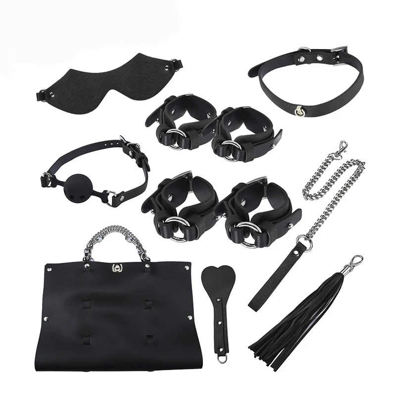 Эротические секс игрушки для взрослых кожаные эротические наручники БДСМ