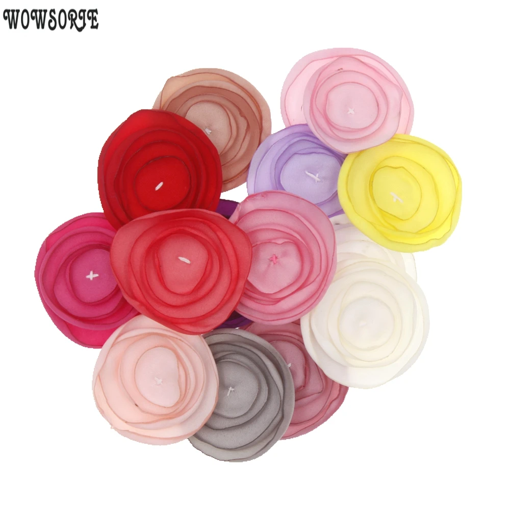 Детский диск 4 2 см цветы сделай сам аксессуары для волос свадебное украшение