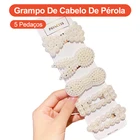 5 шт. популярная жемчужина заколки женские корейский ручной работы Шпилька Набор интернет знаменитостей Утконос Клип универсальные аксессуары для волос