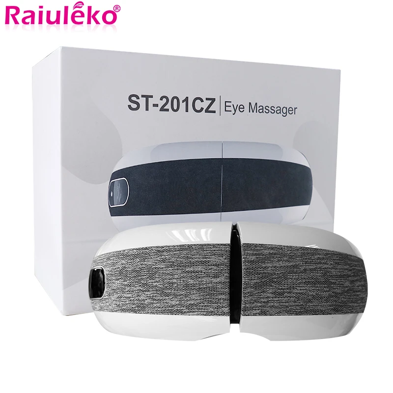 Массажер для глаз маска музыка магнитное давление воздуха инфракрасное