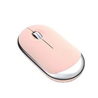 2 4g wireless bluetooth rechargeable comfortable curved shape ergonomic compact size mouse laptop computer accessory