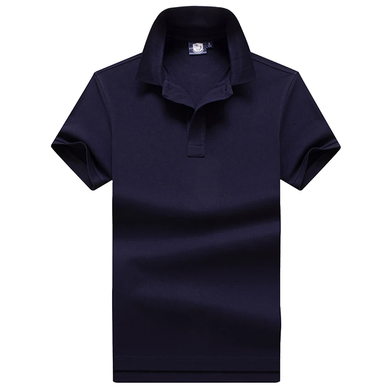 

2021 New Men's Polo Shirt Short Sleeve Loose Casual Solid Color Men Polo Shirts For Male Tops Tees Man Polo-Shirt