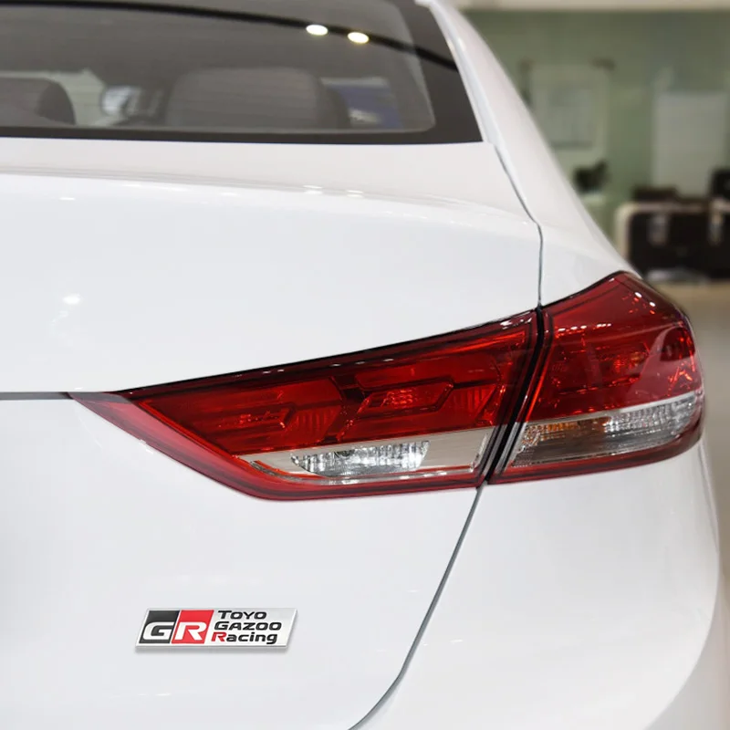 Автомобильная наклейка GR газо гонки логотип значок эмблема для Toyota HV YARiS GRMN 86 Sport RZ