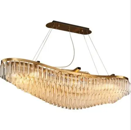 

Светильник роскошный зал Хрустальная лодка ресторан люстра постмодерн дизайнерская роскошная атмосфера дуплекс здания лампы