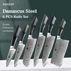 Набор кухонных ножей XINZUO из дамасской стали, 67 слоев