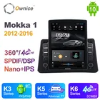 Автомагнитола Ownice на Android 10,0 для Opel Mokka 1 2012-2016, Автомобильный мультимедийный видеопроигрыватель с GPS-навигацией, головное устройство, 360 панорама