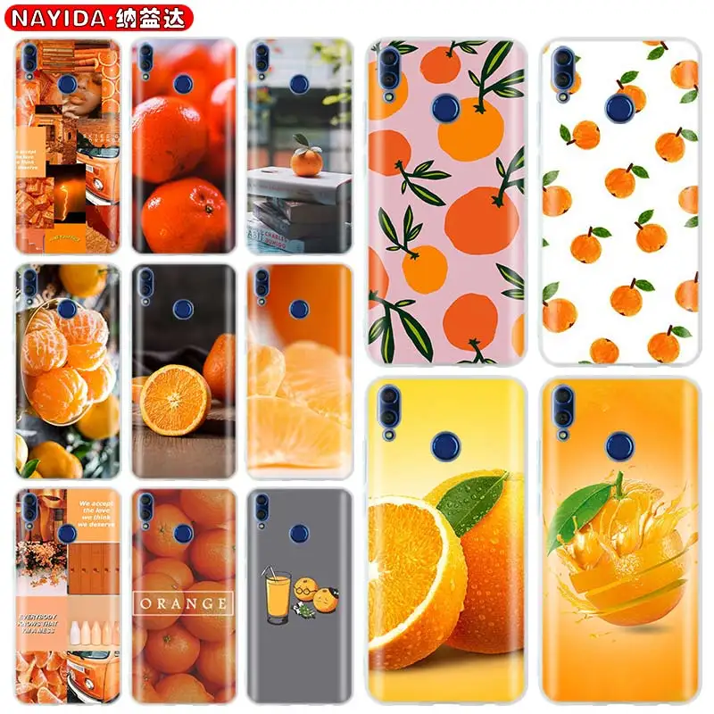 

Soft Silicone Case For Huawei Honor 30 20 Pro 10 9 9X Lite 9a 8a A 30s 10i 20i Covers The oranges