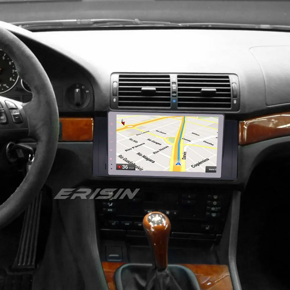 ERISIN 3193 Android 10 0 9 &quotавтомобильный стерео DSP Carplay GPS Wifi DAB + для BMW E53 X5 E39 5er M5 Sat Nav