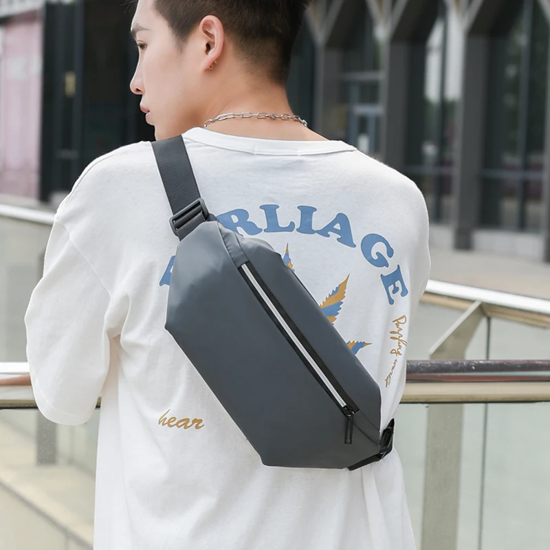 OKKID мини поясная сумка спортивная маленькая нагрудная слинг для путешествий бега