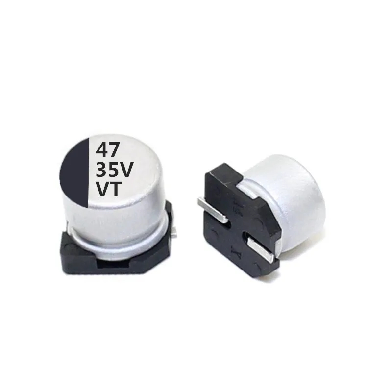 10Pcs SMD Aluminum Electrolytic Capacitor 6.3V 10V 16V 25V 35V 50V 63V 100 1UF 10UF 22UF 33UF 47UF 100UF 330UF 470UF 1000UF |