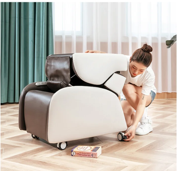 A2 умное маленькое складное массажное кресло для всего тела офисное портативное