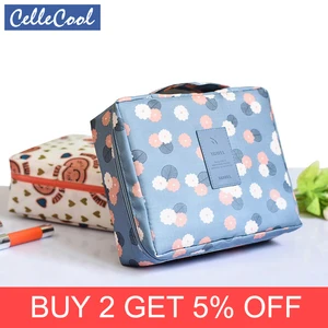 CelleCool 2018 многофункциональная косметичка для путешествий, Для женщин туалетные принадлежности сумки-органайзеры для косметики Водонепроницаемый Женский хранения Make up Чехол