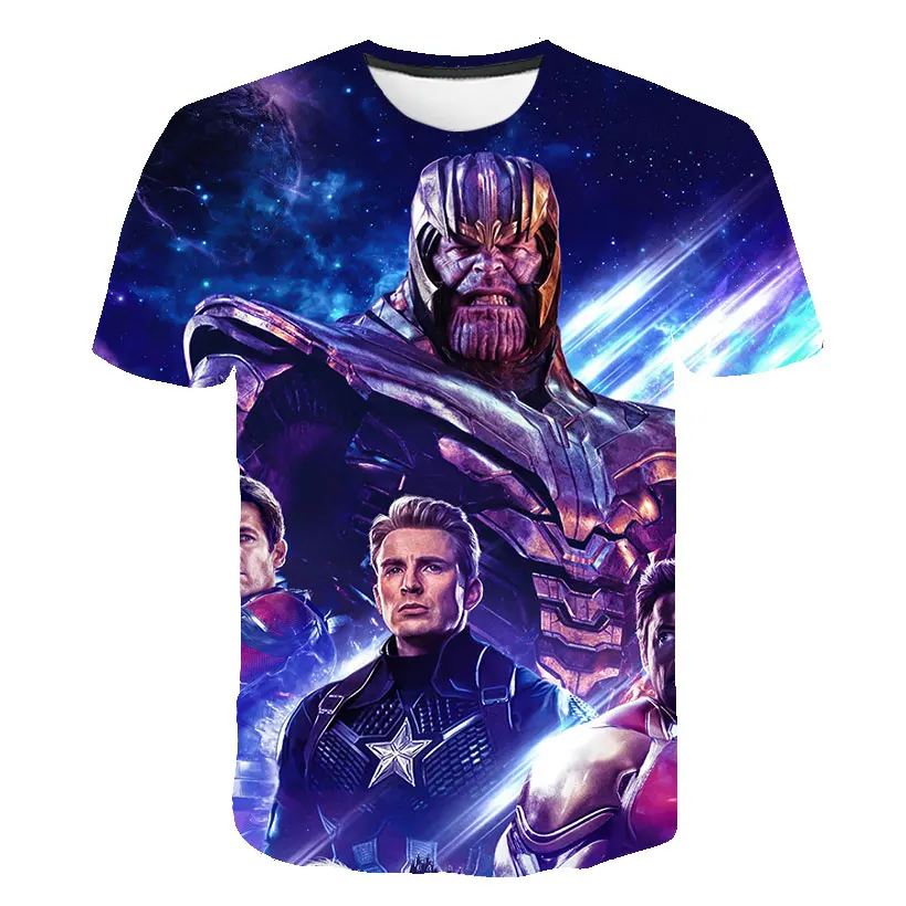 

Children Mrvel-Superhero Hulk 3D Printed T-shirt Summer Kids Iron-mn Cool T Shirts Boys Girls Teens Cartoon Anime Tshirt Tee