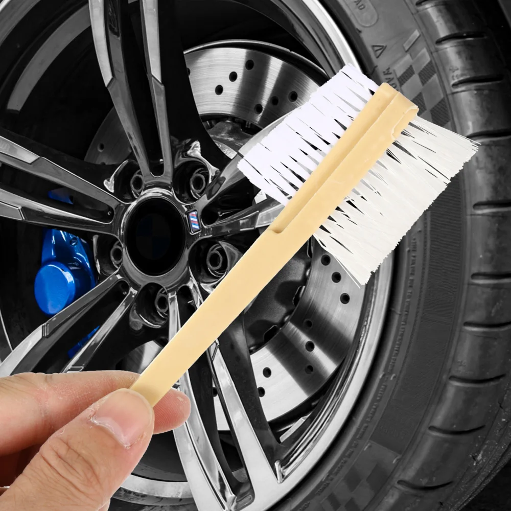 

4 Pcs Vehicle Engine Brush Car Rim Hub Cleaning Brush Multifunctional Tyre Brush