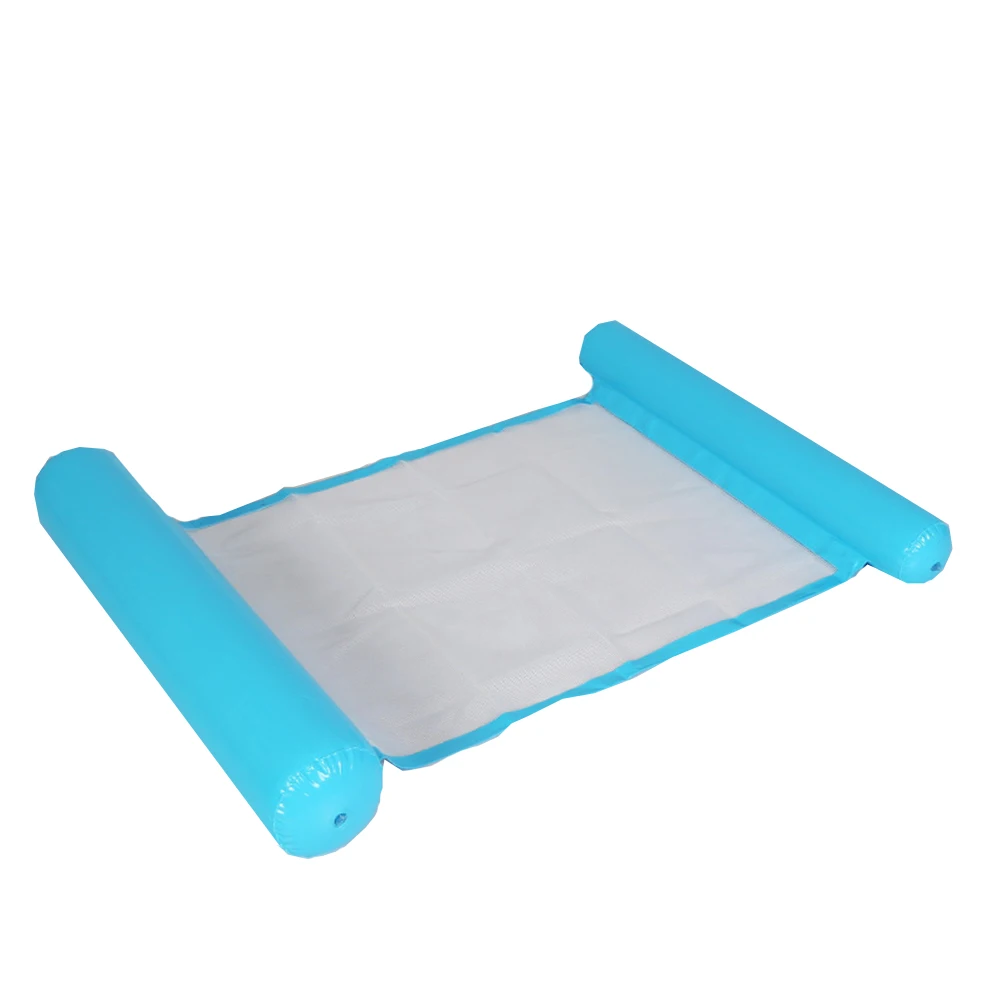 

Outdoor Foldable Water Hammock Swimming Pool Inflatable Air Mattress for Swimming Beach Lounger Floating Sleeping Bed Chair