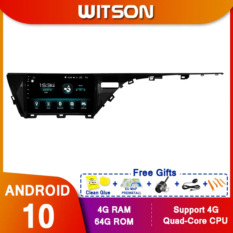 WITSON 10 2 &quotFULL HD сенсорный экран Android Восьмиядерный Автомобильный GPS мультимедийный