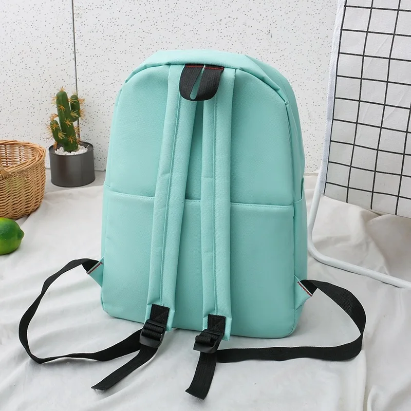 4 шт./компл. рюкзак для девочек подростков сумка карандаш клатч холщовые сумки на