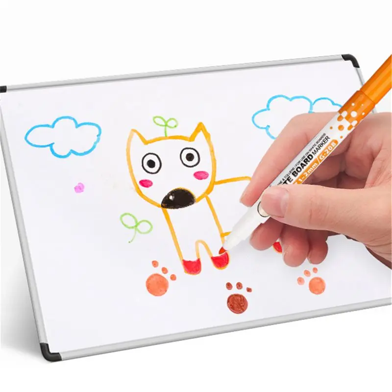 27RA Magnetic Markers (8 Pack) Low Odor White Board with Erasers for Kids Teacher Supplies Classroom Work | Канцтовары для офиса и