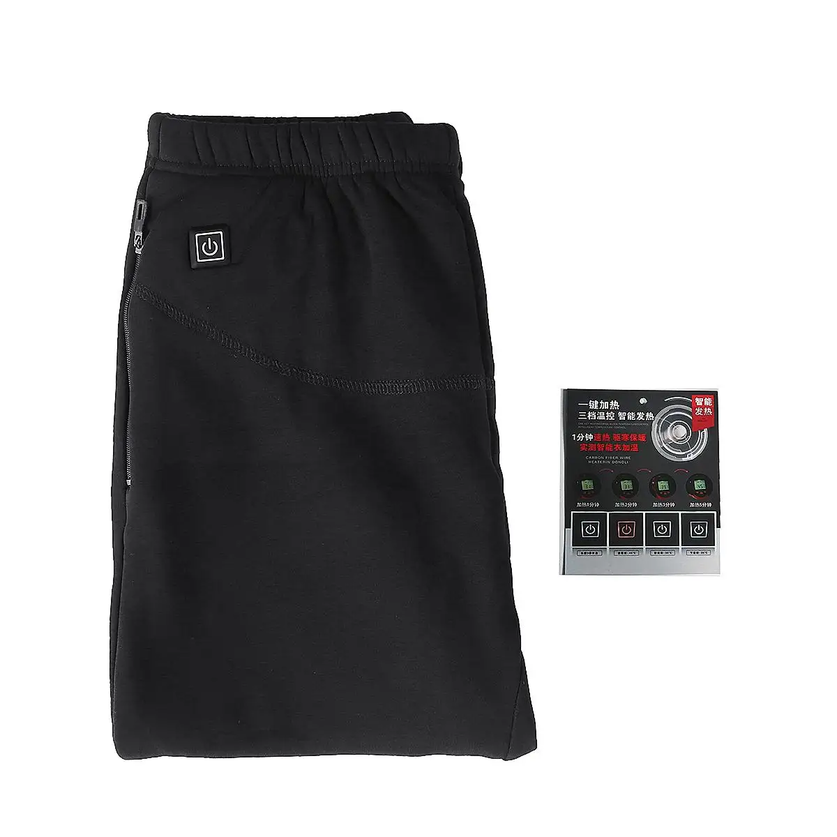 

Women Men Winter Outdoor Heating Pants Hiking Trousers Slim USB Charging Heated Pants Skiing Charging Electric Heated Pants