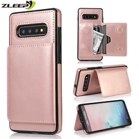 Leather Case For Samsung Galaxy S21 S20 Ultra S10 Note Plus A51 A71 A10 M10 A20E A30 A40 A50 A70 Wallet Phone Cover
