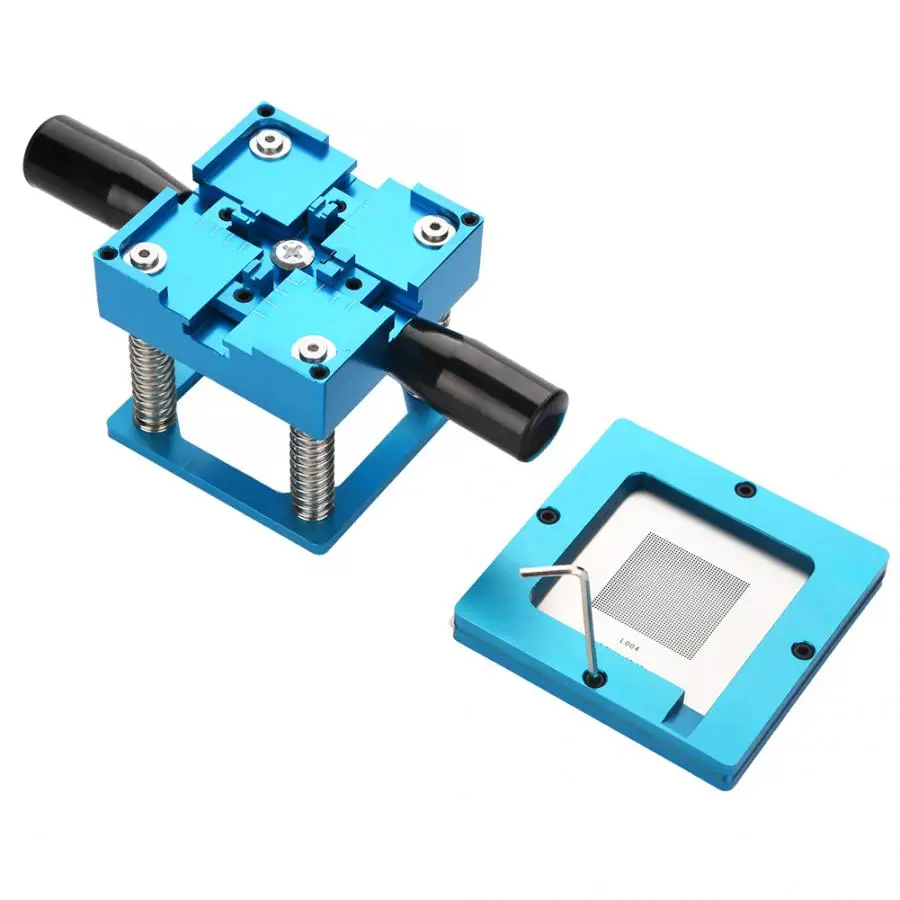 Паяльная станция BGA Reballing Station комплект для ремонта припоя паяльная + трафареты