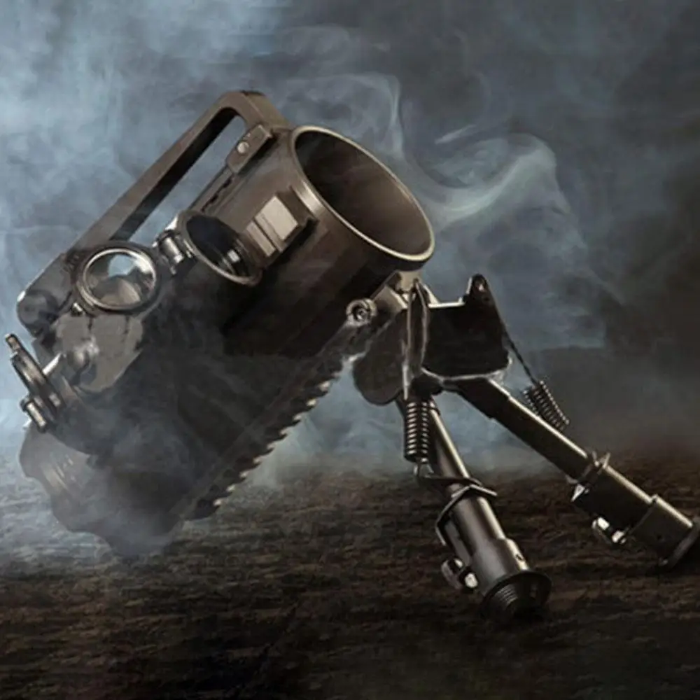 Тактическая Боевая пивная кружка на рельсах алюминиевая походная Военная