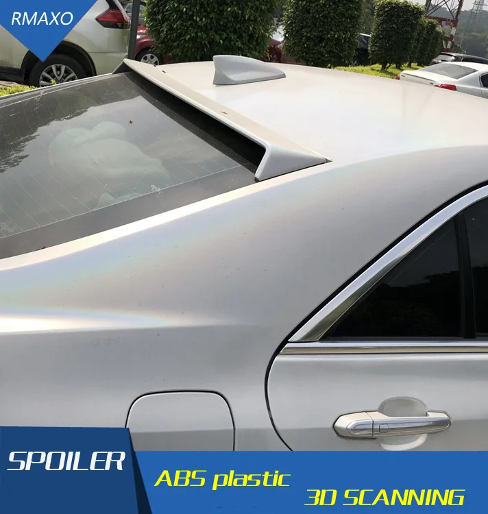 Для Cadillac ATS спойлер на крыше ABS Материал заднее крыло автомобиля праймер цвет