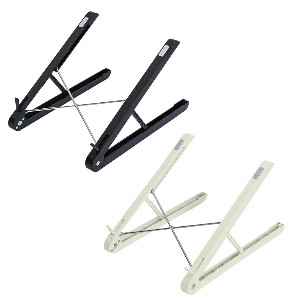 

Notebook Computer Stand Folding Portable Base Lifter Stainless Steel Radiator is Widely Compatible with Tablet Notebook