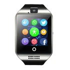Q18 горячая Распродажа, Женский Bluetooth Смарт-браслет с SIM-картой, TF камерой, звонком, телефоном, наручные часы, сенсорный экран, Смарт-часы, Andriod, сигнализация Clo