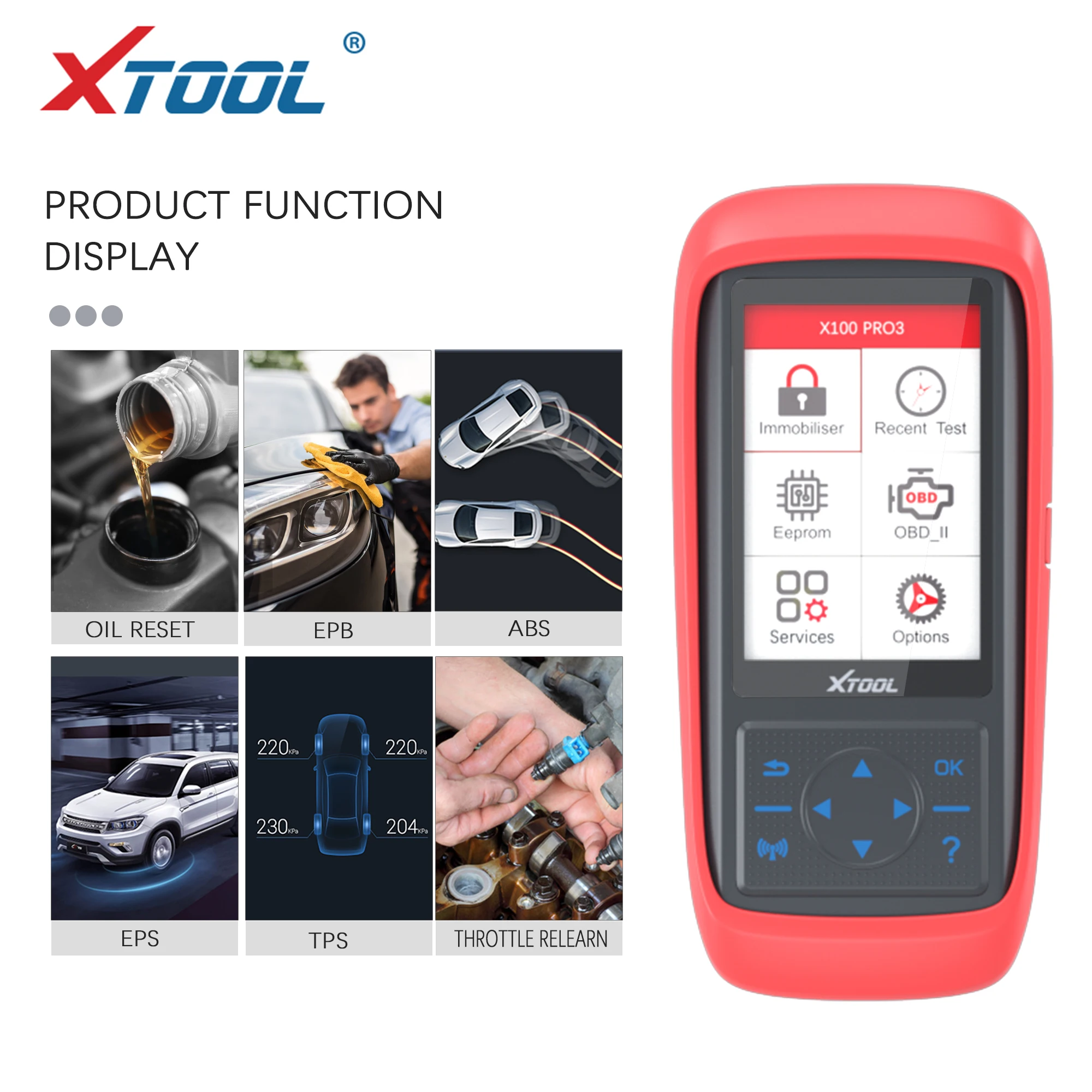 XTOOL X100 PRO3 PRO2 OBD2 автомобильный ключевой программатор считыватель кодов