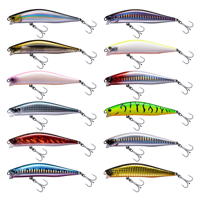 2021 New EWE Baotan2 Shallow Mino72/90mm Isca Artificial Floating Wobbler 8/12g Fishing Lure Dive Depth 30cm King of the Shoals | Спорт и