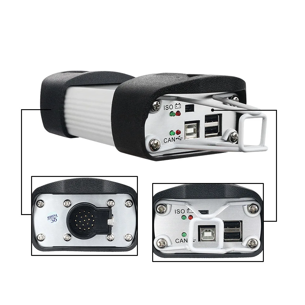Новая версия Can Clip V206 Obd2 Диагностический интерфейс зеленая печатная плата