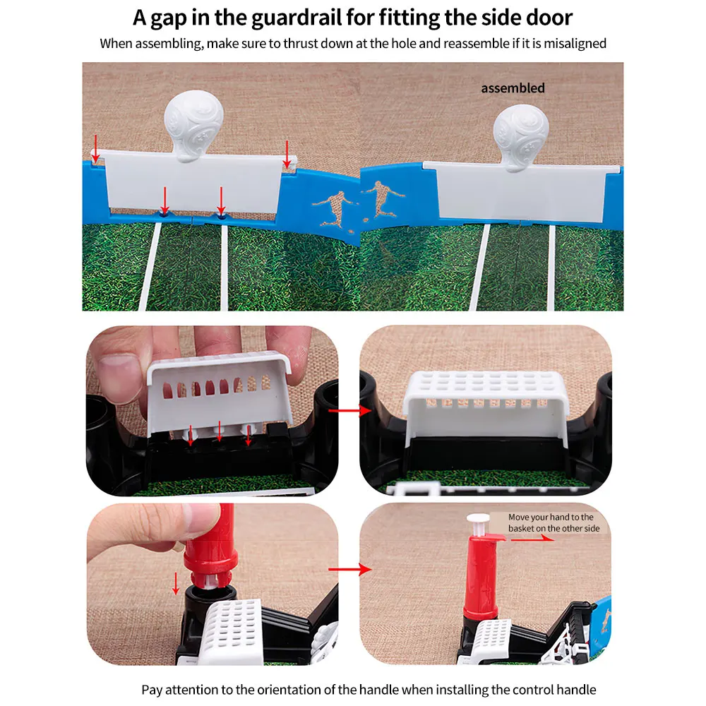 

2021 New Parent-Child Interactive Table Game Desktop Football Soccer Toy Double Battle Educational Children'S Toy