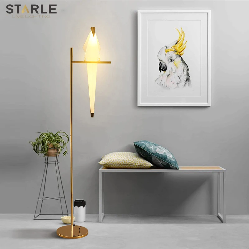 Металлическая люстра Ins с бумажным краном современная светодиодная лампа