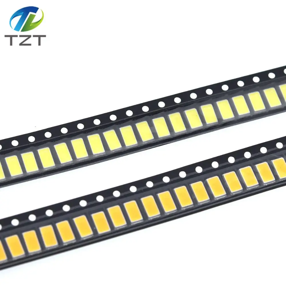 1000 шт 5630/5730-CW/WW 0.5W-150Ma 50-55lm 6500K белый светильник SMD 5730 5630 Светодиодный 5730 Диоды(3,2~ 3,4 в