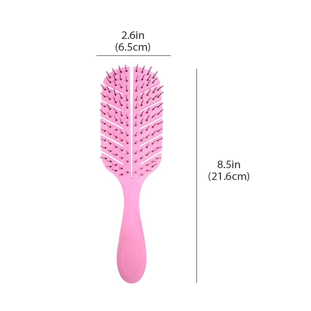 

Massage Detangling Hair Brush Massage Hair Comb Hollow Professional Hollow Detangling Scalp Massage Curling Comb Paddle Brush