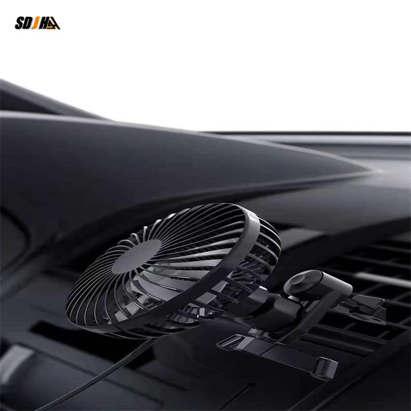 

Can Fan 360 Degree Rotating Cooling Fan Multi-function Mini Electric Auto Backseat Air Vent Usb Cooling Fan 3 Speed Car Cooler