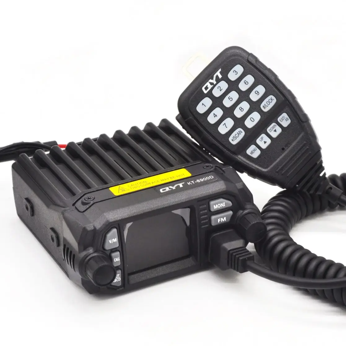 Мини мобильный радиоприемник Quad дисплей QYT KT 8900D двухдиапазонный 25 Вт VHF/UHF 136 174/400