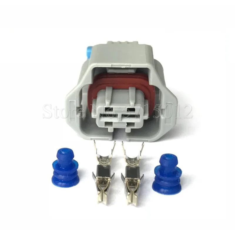 

2 Hole Automotive Waterproof Connector 3.5mm Electrical Car Plug