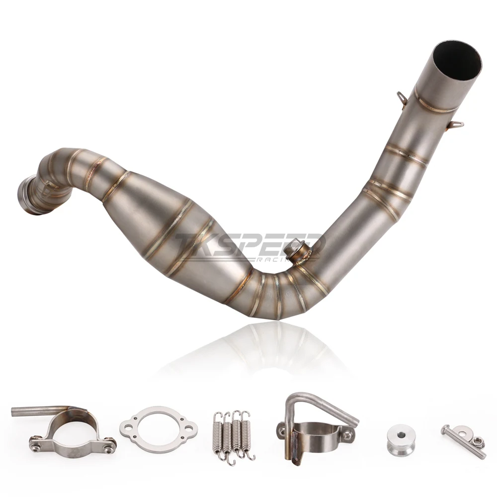 Глушитель для мотоцикла без шнуровки передняя и средняя Соединительная труба BMW