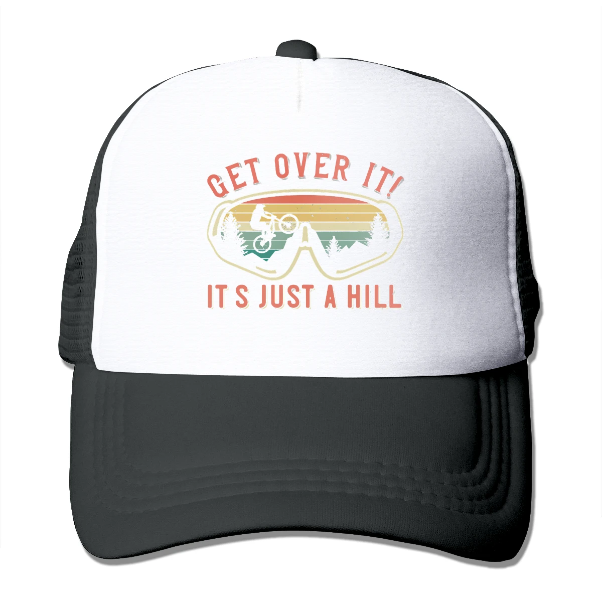 

Бейсболка Get Over It, сетчатая шляпа для горного велосипеда, для мужчин и женщин