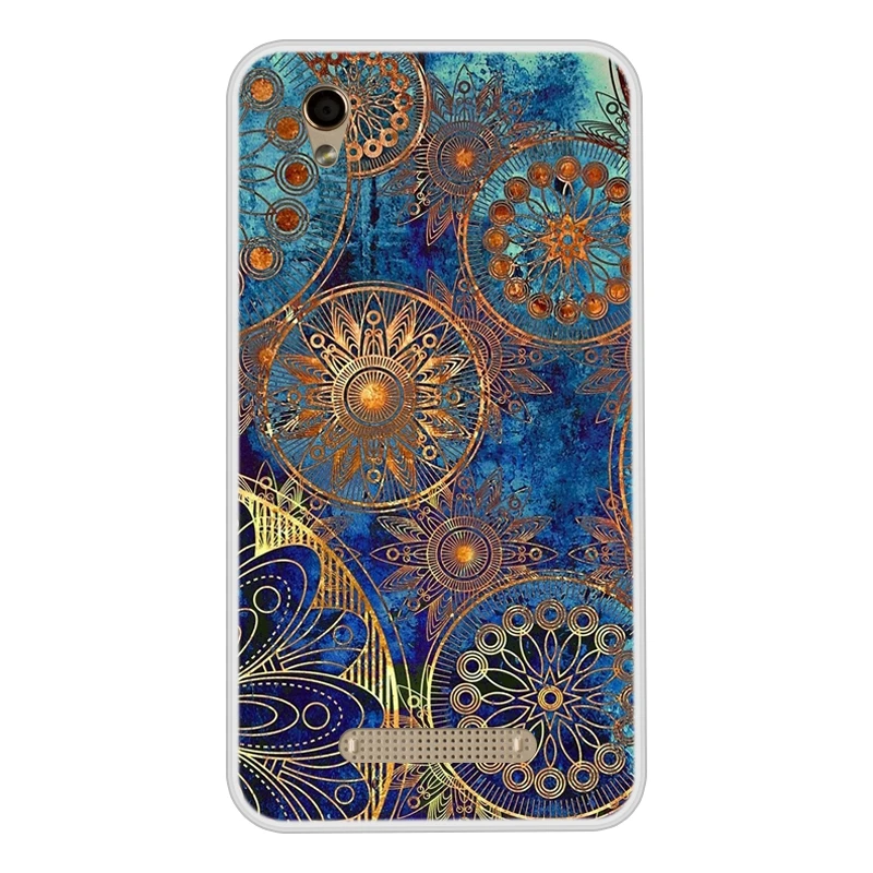 Чехол для ZTE Blade X3 Мягкий Силиконовый ТПУ шикарный узор окрашенные чехлы