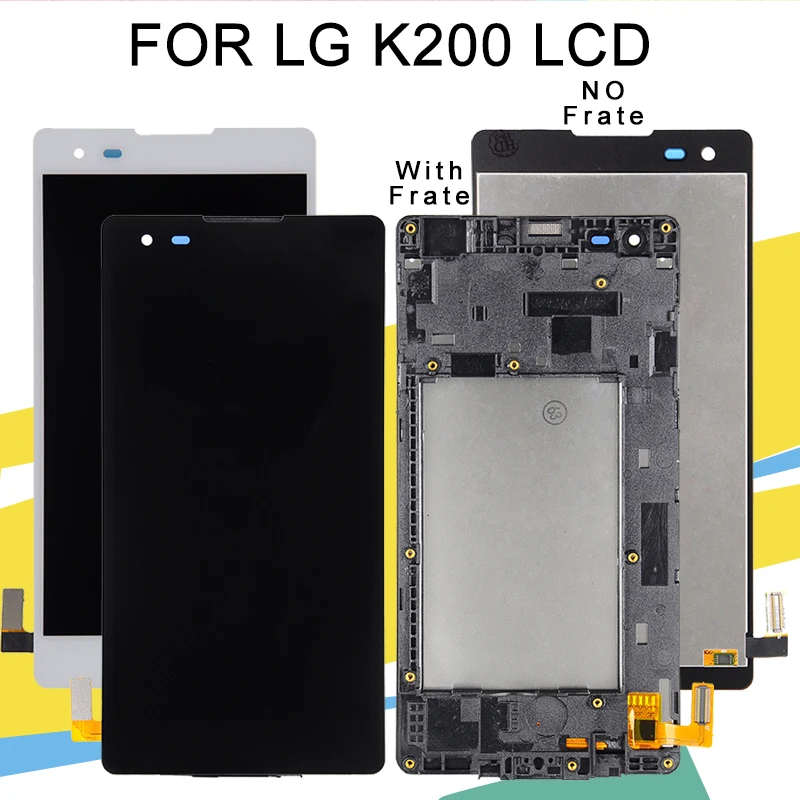 HH Lcd для LG X Style K200 экран K200DS K200F дисплей с сенсорным дигитайзером в сборе рамкой