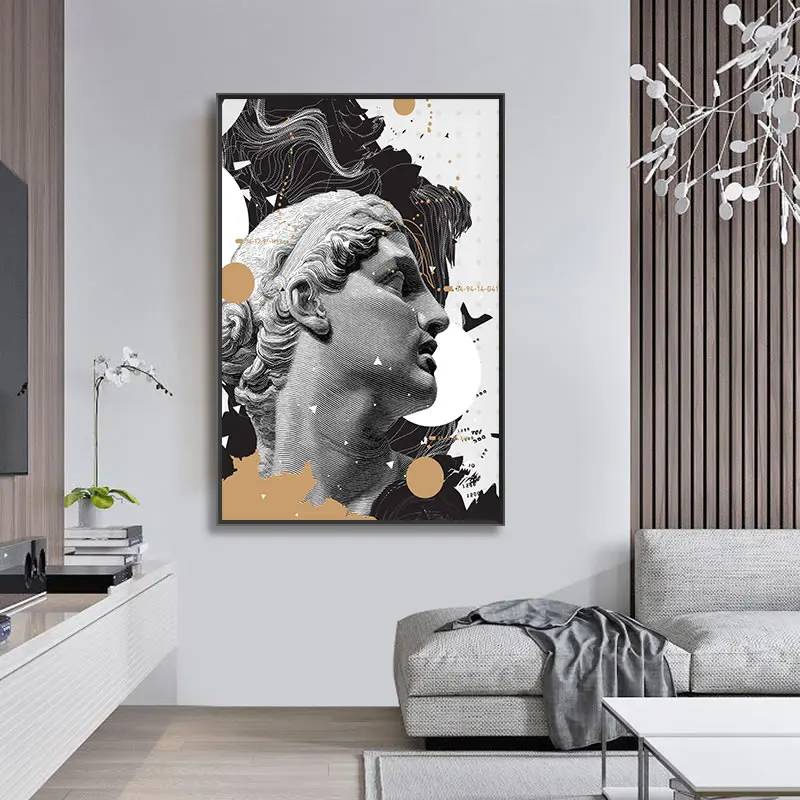 Творческие абстрактные скульптурные Стильные Декоративные плакаты и