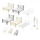 Металлические Миниатюрные домашних декоративных корзинах мебель Гостиная для 1:16 BJD кукла подарок