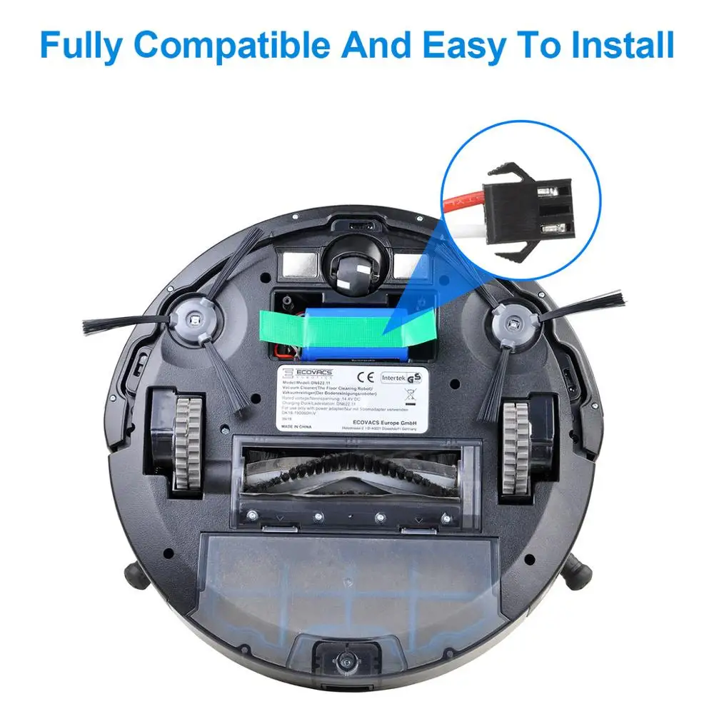 2600mAh 14 4 V литий-ионный аккумулятор для CONGA EXCELLENCE 990 Ecovacs Deebot N79 N79S DN622 Eufy Robovac 11 11S 12 15C