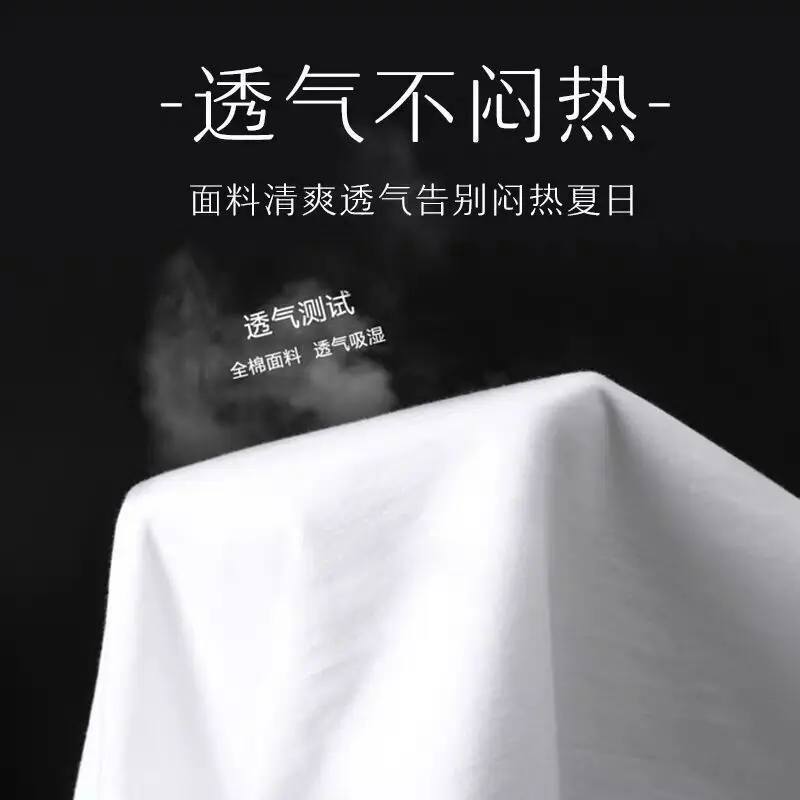 

Summer women's o-neck solid white T-shirt 2021 new loose casual street style top Oversized black T-shirt