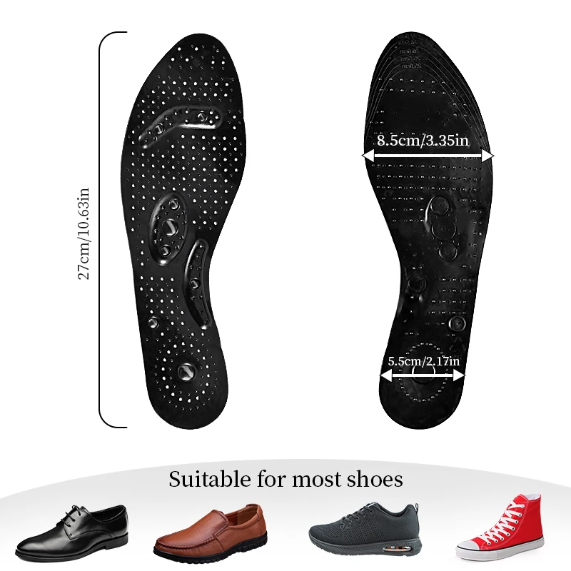 Магнитные терапевтические стельки Soumit Магнитный Массажный коврик для обуви